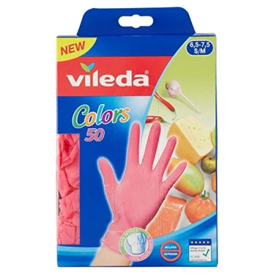Afbeelding van Wegwerphandschoenen Vileda 50 Onderdelen S/M