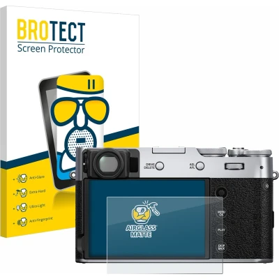 Afbeelding van BROTECT Screenprotector voor Fujifilm X100V Folie Beschermfolie Beschermglas matte