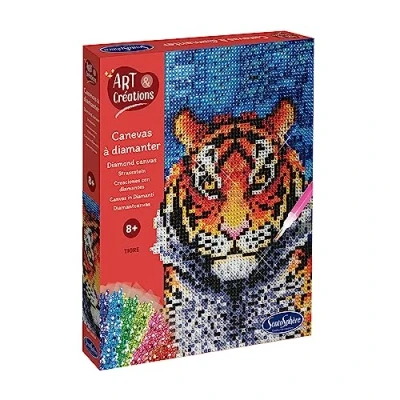Afbeelding van Sentosphere Strasssteinbild Tiger
