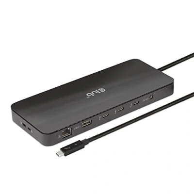 Afbeelding van club3D CSV 1581 USB C (USB 3.2 Gen 2) multiport hub Zwart
