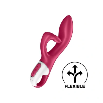 Afbeelding van Satisfyer Embrace Me Rabbit Vibrator Berry