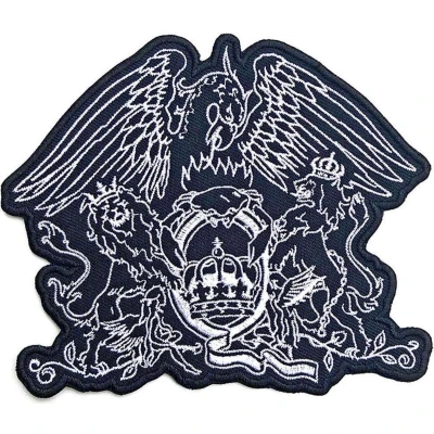 Afbeelding van Queen Cut Out Crest Patch Zwart