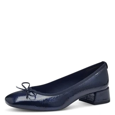 Afbeelding van Tamaris Pumps met blokhak voor dames, Navy Blauw