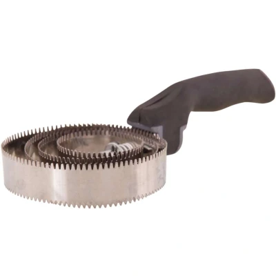 Afbeelding van Premiere Roskam Soft Grip met 4 RVS Bladen Zwart/Grijs