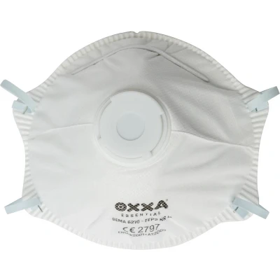 Afbeelding van M safe oxxa sema 6210 stofmasker met uitademventiel ffp2 nr d