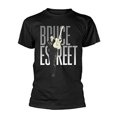 Afbeelding van Bruce Springsteen Estreet Heren T shirt XL Zwart