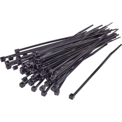 Afbeelding van TRU COMPONENTS 1592800 TC CVR150SBK203 Kabelbinder 150 mm 2.50 Zwart UV stabiel 100 stuk(s)