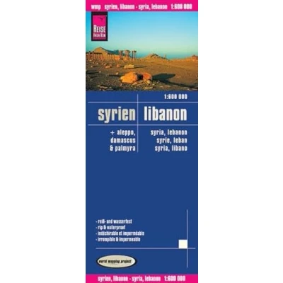 Afbeelding van Reise Know How Landkarte Syrien, Libanon (1:600.000)
