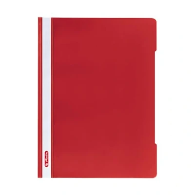 Afbeelding van Herlitz 10 stuks snelhechters A4 rood