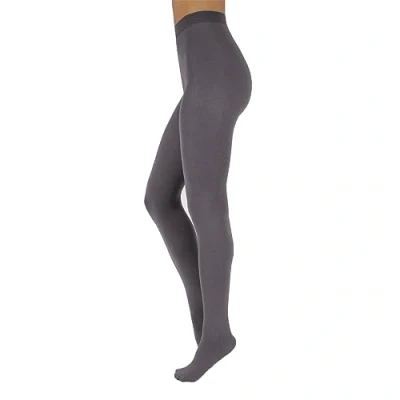 Afbeelding van CALZITALY Dikke panty van kasjmier, ondoorzichtig, voor de winter, S, M, L, XL, XXL, 3XL, 4XL, 150 DEN, Made in Italy, grijs.