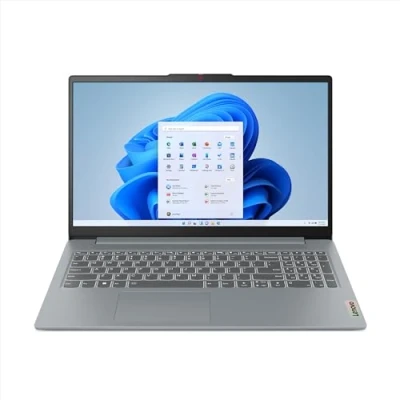 Image de Lenovo IdeaPad Slim 3 15IAN8 82XB Conception de charnière à 180 degrés Intel Core i3 N305 / jusqu&#039;à 3.8 GHz Win 11 Home UHD Graphics 8 Go RAM 512 SSD NVMe 15.6&quot; TN 1920 x 1080 (Full HD) Wi Fi 6 gris arctique clavier : Françai