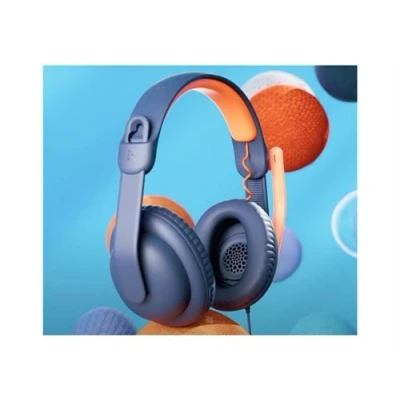Image de Logitech Zone Learn Over Ear Wired Headset for Learners, 3.5mm AUX Écouteurs avec micro circum aural filaire jack 3,5mm