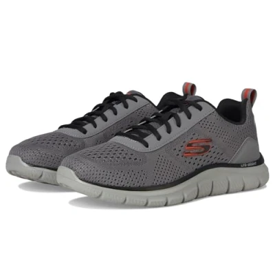 Afbeelding van Skechers Track Leshur Sneakers voor heren, Houtskool, 43 EU