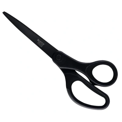 Afbeelding van Leitz Schaar, 20,5 Cm, Anti klevend Titanium, Zwart Schaar