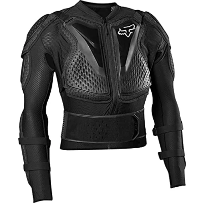 Afbeelding van Fox Racing Titan Sport Jacket Motocross Enduro BMX Downhill Beschermingsjas Zwart XTRA LARGE