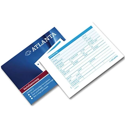 Afbeelding van Verlofaanvraag Atlanta A6 105x148mm 50vel