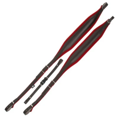 Image de Alpenklang sangles accordéon taille standard pour basses 96/120 rouge/brun