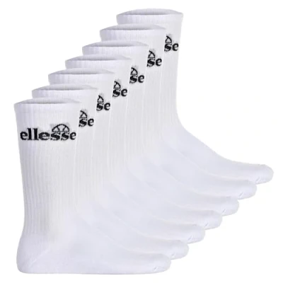 Afbeelding van Ellesse Unisex Sport 7 PAAR Trego Sokken, Maat: 35 38, Weiß