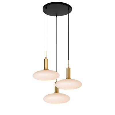 Afbeelding van Lucide SINGALA Hanglamp 3xE27 Mat Goud / Messing