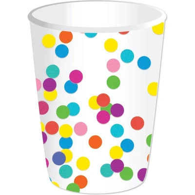 Afbeelding van Beker Confetti 250 ml 8 stuks