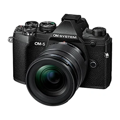 Image de Appareil photo hybride OM System 5 Noir + Objectif ED 12 45mm f/4 PRO