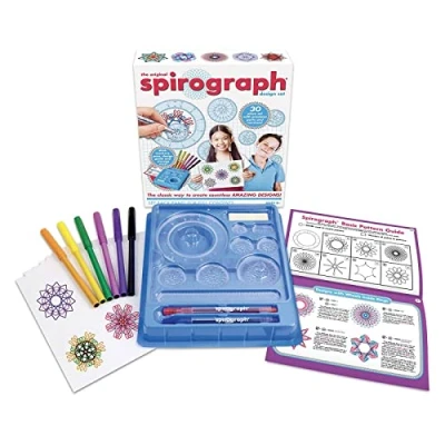 Afbeelding van Spirograaf Klassieke 30 delige set Silverlit Kunst en wiskunde Vanaf 8 jaar