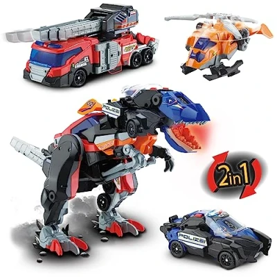 Afbeelding van VTECH SWITCH &amp; GO DINO&#039;S 3 IN 1 SUPER T REX