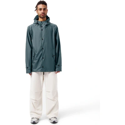Afbeelding van Regenjas MAIUM Original Short Blue Grey Maat