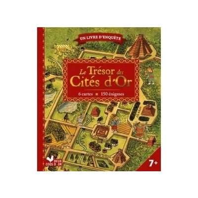 Image de Le trésor des cités d&#039;or livre avec cartes et loupe
