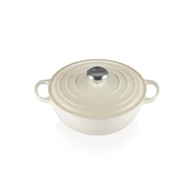 Afbeelding van Le Creuset Braadpan Marmite Meringue 24 cm