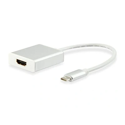 Image de equip Adaptateur audio/vidéo USB C mâle pour HDMI femelle 15 cm support 4K