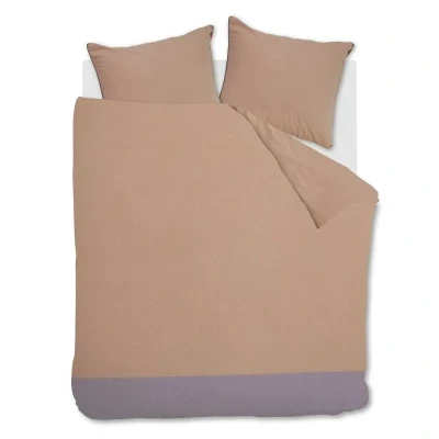 Afbeelding van At Home by BeddingHouse Flavour dekbedovertrek Lits Jumeaux 240x200/220 Nude