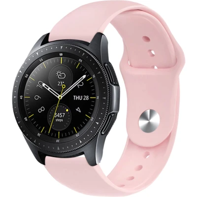 Afbeelding van imoshion Siliconen Sport bandje Universeel 20 mm aansluiting Roze