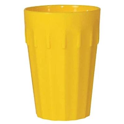 Afbeelding van Olympia Beker van polycarbonaat, geel, 142 ml, 12 stuks