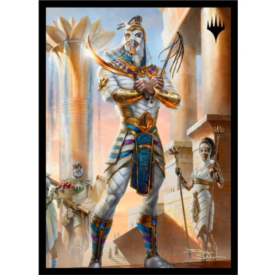 Afbeelding van Ultra PRO Aetherdrift Amonkhet Eternal Might (Commander) 100ct Deck Protector® hoezen voor Magic: The Gathering, sportkaarten, MTG, D&amp;D, gedimensioneerd kaarten van formaat
