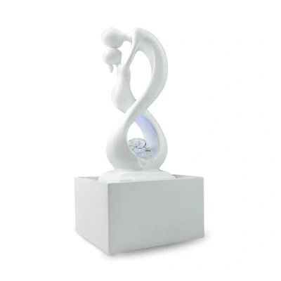 Image de Zen Light Fontaine d&#039;intérieur design éclairage LED Amor blanc