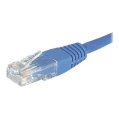 Image de Cordon Patch RJ45 UTP CAT5e Bleu 0,15 M