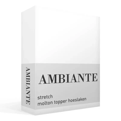 Afbeelding van AMB Molton White Topdek 160x200/210