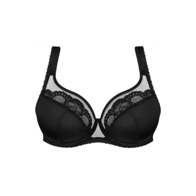 Afbeelding van Gorsenia K441 geborduurde dames (1 stuk), zwart.