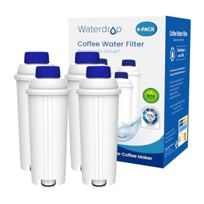 Afbeelding van Waterdrop Waterfilter voor koffiezetapparaat, vervanging DeLonghi DLSC002, DLS C002, 9310926, SER3017, 5513292811 en espressomachine ECAM ETAM EC800 EC680 BCO, TÜV SÜD (4)