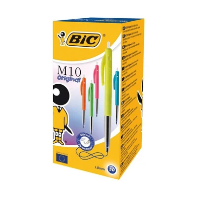 Image de Stylo bille rétractable M10 Colors Fun Bic