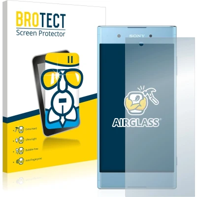 Afbeelding van BROTECT Screenprotector voor Sony Xperia XA1 Plus Folie Beschermfolie Beschermglas transparant