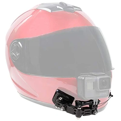 Afbeelding van SUREWO Motorhelm kinhouderset voor GoPro Hero 12/11/10/9/8/7/ (2018) /6/5 zwart, Crosstour/APEMAN/WiMiUS/AKASO/Campark/DJI Osmo Action 4/3 camera