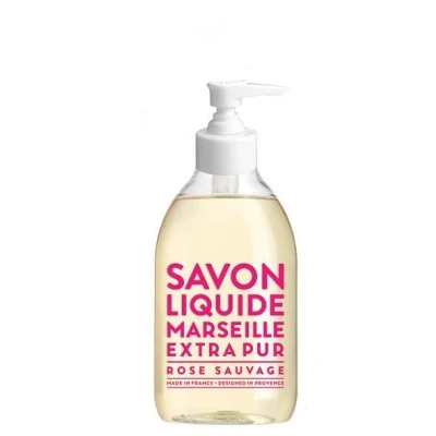 Afbeelding van Compagnie de Provence Rose Sauvage Savon Liquide Marseille Extra Pur 300ml Gel 300 ml