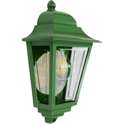 Afbeelding van Elstead Lighting LED Wand Buitenlamp Deco Lane 1X E27 Max 60W IP44 Dimbaar Green