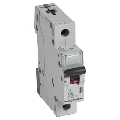 Afbeelding van Legrand 403430 Zekeringautomaat 6 A 230 V/AC, 400 V/AC