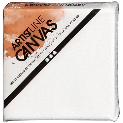 Afbeelding van ArtistLine Canvas, afm 10x10 cm, 360 gr., 10 stuks