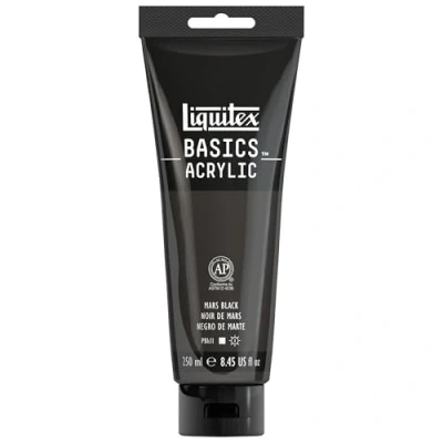 Afbeelding van Liquitex Basics 250ml Mars Black