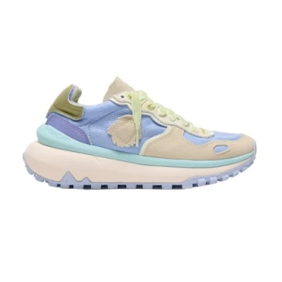 Afbeelding van Satorisan Chacrona Metta Premium Ul Casual Sneakers Vrouwen Vintage Leer Kleur Romance Blue Maat 40