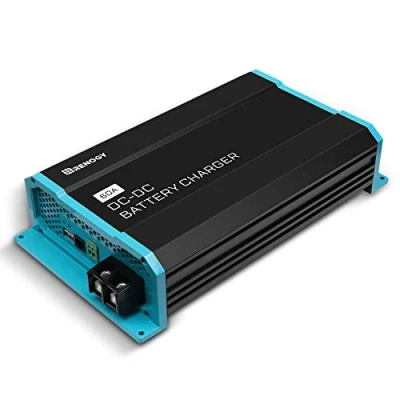 Afbeelding van Renogy 60 A DCDC acculader, 12 V zonne oplader, AGM, Flooded, gel en lithium, oververhittingsbeveiliging